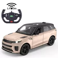 Radijo bangomis valdomas automobilis Jamara Range Rover Sport SV 1:14 2,4GHz auksinis 6+