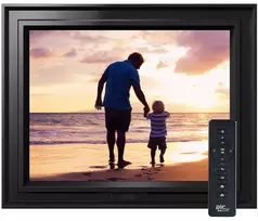 Pix-Star Digital Photo Frame Lux 10 / 1xUSB / Black / 16GB