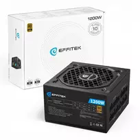 EFFITEK 1200W Gold ATX 3.1 PCIe 5.1 Fully Modular Power Supply