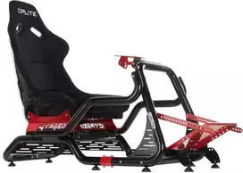 OPLITE Cockpit GTR S8 Elite Force Red Racing Simulator Cockpit (Retail, Freight Shipping)