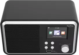 XORO DAB 300 Internet Radio DAB+ FM Bluetooth USB Color Display Black