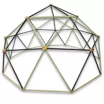 LEAN TOYS Laipiojimo kupolas vaikų sodo žaidimų aikštelei 300x143 cm 10FT