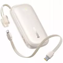 Baseus EnerFill FC21 Qpow 3 Ultra 10000 mAh 22.5W Power Bank Smėlio spalvos