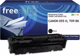 Freecolor Remanufactured Toner Cartridge Canon 055H Black High Yield 7600 Pages