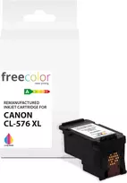 Freecolor Remanufactured Ink Cartridge Canon CL-576XL Black - Tri-Color