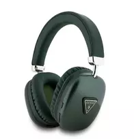 Guess Over-Ear Bluetooth 5.3 ausinės su 4G trikampio logotipu, chaki spalva