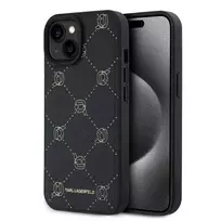Karl Lagerfeld KLHMP15SPGKHPHK iPhone 15 6.1 inch Black MagSafe Karl Head Protective Case