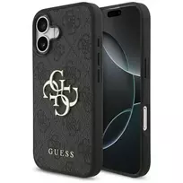 Guess 4G Big Logo Dėklas, skirtas iPhone 17 - Juodas