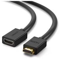 Ugreen HDMI męski do HDMI żeński HD107, FullHD, 3D, 1m czarny 10141