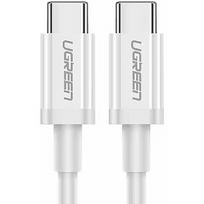 Ugreen US264 USB-C do USB-C, 60W, 1.5m biały 60519
