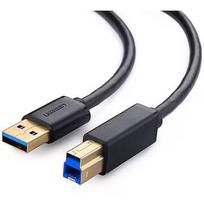 Ugreen US210 USB 3.0 Typ A - USB 3.0 Typ B, do drukarki, 2m czarny 10372