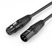 Ugreen AV130 XLR żeński do XLR męski - 3m czarny 20711B