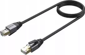 UNITEK Cat.8 S/FTP Ethernet Patch Cable RJ45 LAN 20m Black