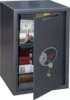 Phoenix Vela Home Office SS0804KD seifas nuo įsilaužimo, 51 l, metalinio grafito spalvos