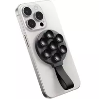 Joyroom JR-ZS393 Magnetinis telefono laikiklis su siurbtukais – juodas