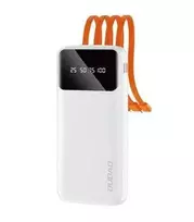 DUDAO K6Pro Power Bank 10000mAh 10W 4 Cables Black