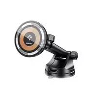 Dudao F12MAX+ Magnetic Wireless Car Charger Holder 15W with MagSafe - Black