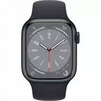 Apple Watch Series 8 GPS 41mm Midnight Aluminium Case with Midnight Sport Band - Regular