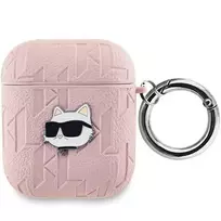 Karl Lagerfeld Ikonik Saffiano Back Cover, skirta Apple iPhone 14 Pro Max – rožinė