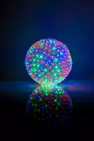 iLike Bumba ar puķēm 466 300LED D-25cm Multi Color Decorative LED Light