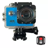 iWear K1 Ultra HD 4K 16Mpix Wi-Fi Sport Camera su 2 colių LCD nuotolinio valdymo pulteliu ir 8x tvirtinimo komplektu