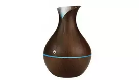 IVY D2 3-in-1 Aroma Diffuser - Humidifier - 1.5W Night Atmosphere USB Lamp 11cm / 300ml Dark Wood