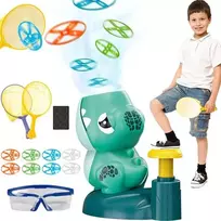 Kiddyz KT1 Dino Flying Disc Catapult Launcher Toy su 2 raketomis