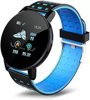 iWear Smart Band 119s Plus Fitness Tracker Heart Rate & Sleep Monitor Black
