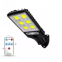 Elight W5 24W 1800lm LED IP65 lauko sieninis šviestuvas su baterija 1800mAh PIR/Prietemos jutikliu + nuotolinio valdymo pulteliu