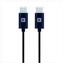 Evelatus USB-C į USB-C duomenų laidas TPC03 juodas 1m