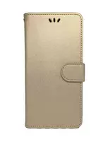 iLike Samsung Galaxy S6 Book Case Wallet Folio Cover Gold