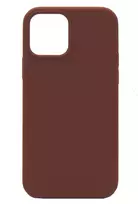 Evelatus Apple iPhone 12/12 Pro Premium Soft Touch Silicone Case Dark Coffee
