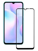 iLike 2.5D Full Glue Tempered Glass Screen Protector for Xiaomi Redmi 9 (Black Frame)