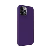 iLike Apple iPhone 14 Pro Max Nano Silicone Case Deep Purple