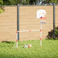 Vaikiškas futbolo ir krepšinio rinkinys 98x50x70cm