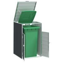 Konteineriu dezes vienviečiams konteineriams antracito spalvos 72x81x115 cm plienas