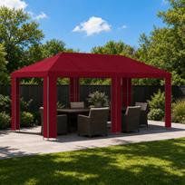 Sodo Paviljonas 6 x 3 m Vyšninė Poliesteris ir plienas 190