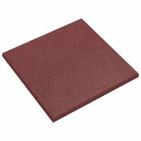 Kritimo apsaugos plytelės 24 vnt Raudona 50 x 50 cm Guma