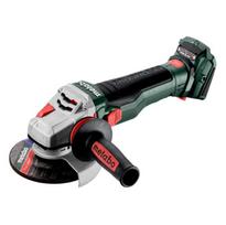 Kampinis šlifuoklis Metabo WB 18 LTX BL 15-125 Quick; 18 V; 125 mm (be akumuliatoriaus ir pakrovėjo)