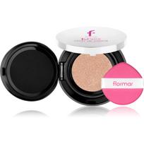 flormar K-Spirit Cover Up Natural Cushion Foundation ilgai išliekantis kompaktinis makiažo pagrindas atspalvis 002 - Porcelain 80 g