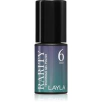 Layla Cosmetics Rarity gelinis nagų lakas, stingstantis UV / LED lempos šviesoje atspalvis n.6 5 ml