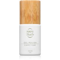 NaniNails Simly Pure gelinis nagų lakas, stingstantis UV / LED lempos šviesoje atspalvis Nude Style 5 ml