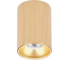 Taškinis šviestuvas TUBE 1xGU10/15W/230V smėlio spalvos