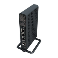 MikroTik hAP be lite | 802.11ax | 10/100/1000Mbit/s | Ethernet LAN (RJ-45) ports 3 | Mesh Support No | MU-MiMO No | No mobile broadband | 1