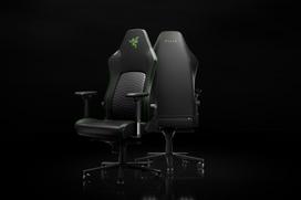 RAZER  Iskur V2 NewGen Gaming armchair Padded seat Black, Green | RZ38-04900700-R3G1  | 8886419354321