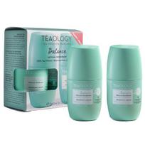 Rutulinis dezodorantas Tealogy Balance Natural, 2 x 40 ml