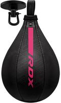 Bokso kriaušė RDX Speed Ball F6, juoda sp./rožinė sp.