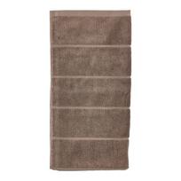 Šviesiai rudos spalvos iš frote audinio iš medvilnės vonios rankšluostis 70x140 cm Sauna – Zone