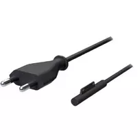 Microsoft Surface 65W maitinimo adapteris, juodas, 1,7 m, su USB 2.0 prievadu