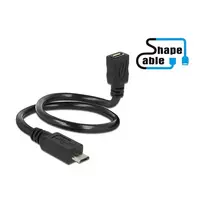 USB laidas DeLOCK 0,35 m 2xUSB 2.0 Micro-B